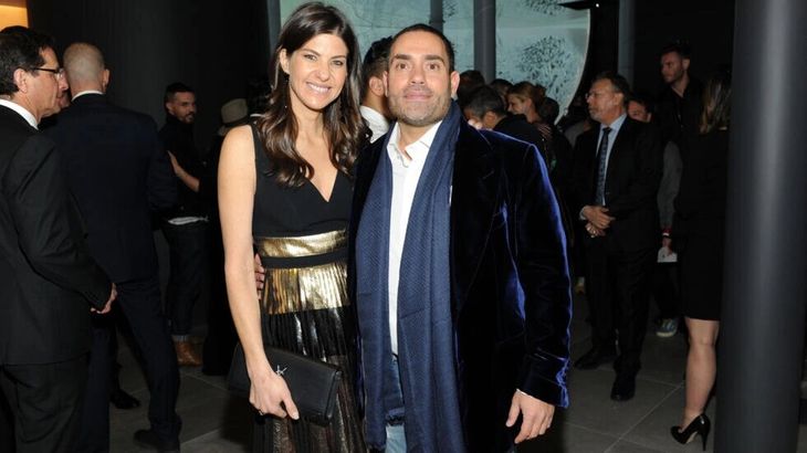 Nir Meir en uno de los eventos sociales a los que asistía en Nueva York Nir Meir en uno de los eventos sociales a los que asistía en Nueva York