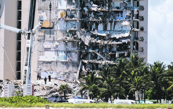 Según un informe técnico,  edificio de Miami requería obras por u$s9 millones