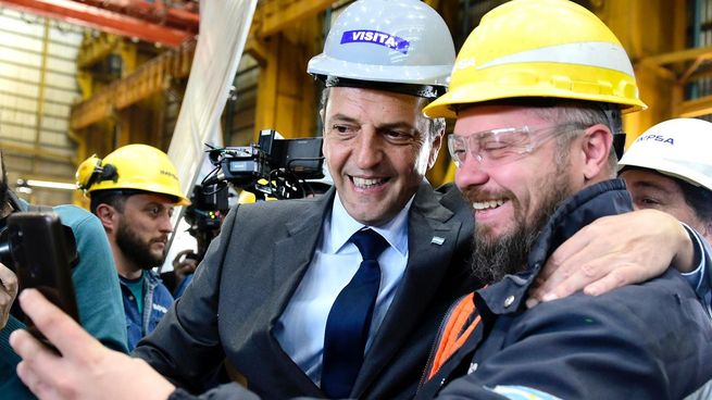 Sergio Massa en Mendoza.