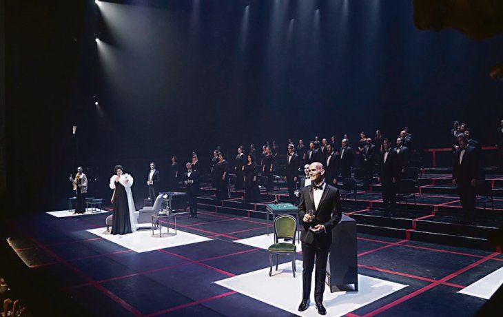 Traviata. ¿Habrá que habituarse a esto? Los amantes distanciados.