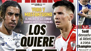 el juvenil de river franco mastantuono esta en la mira del real madrid
