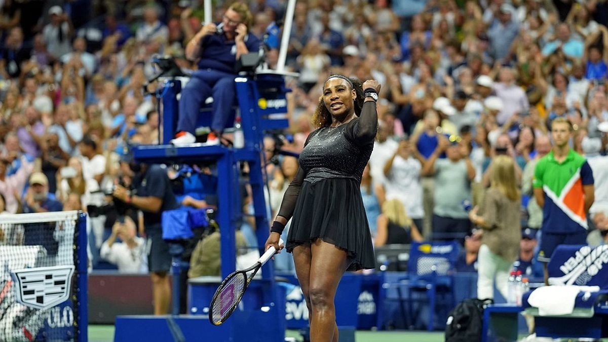 Not yet: Serena Williams won again at the US Open and postpones retirement