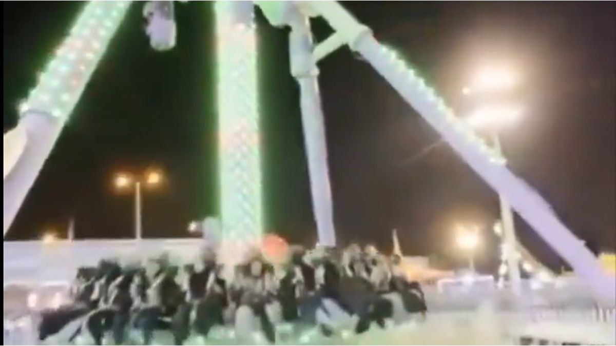 At least 20 injured after the breakdown of a game in a amusement park
