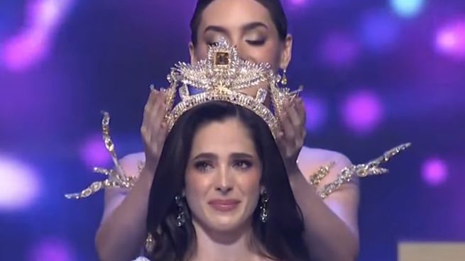 La emoción de la joven que se convirtió en Miss Universo México 2025.