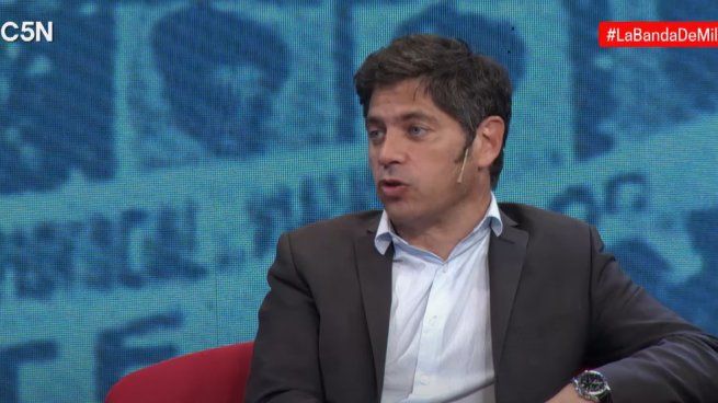 Axel Kicillof cuestionó el show musical de Javier Milei en el Movistar Arena.