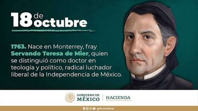 Fray Servando Teresa de Mier.