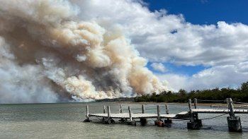 incendios en tierra del fuego: llegaron otros 52 brigadistas nacionales