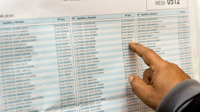 La gente de Neuquén ya puede chequear donde tiene que votar.
