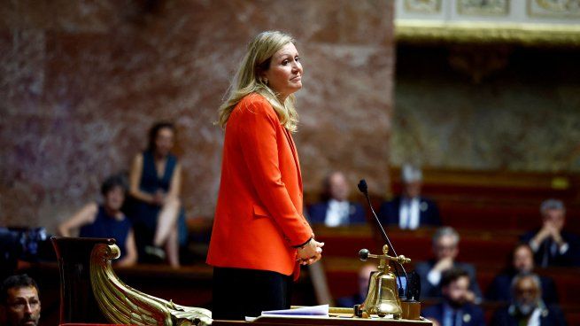 Yael Braun-Pivet fue reelecta al frente de la Asamblea Nacional.&nbsp;