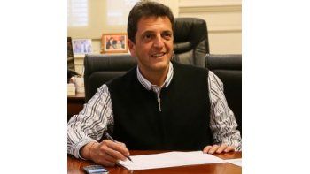 El líder del Frente Renovador, Sergio Massa.