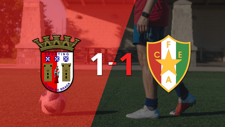 SC Braga y Estrela Amadora se reparten los puntos y empatan 1-1