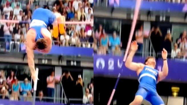 El francés Anthony Ammirati ejecutó un desafortunado salto.&nbsp;