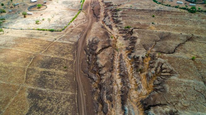 El continente perderá su “hombro oriental” y dejará a Etiopía, Somalia y partes del Cuerno de África convertidas en una isla.