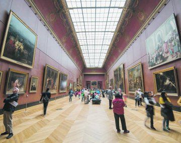 Museo del Louvre. Recibió 10 millones de visitas virtuales en 71 días.