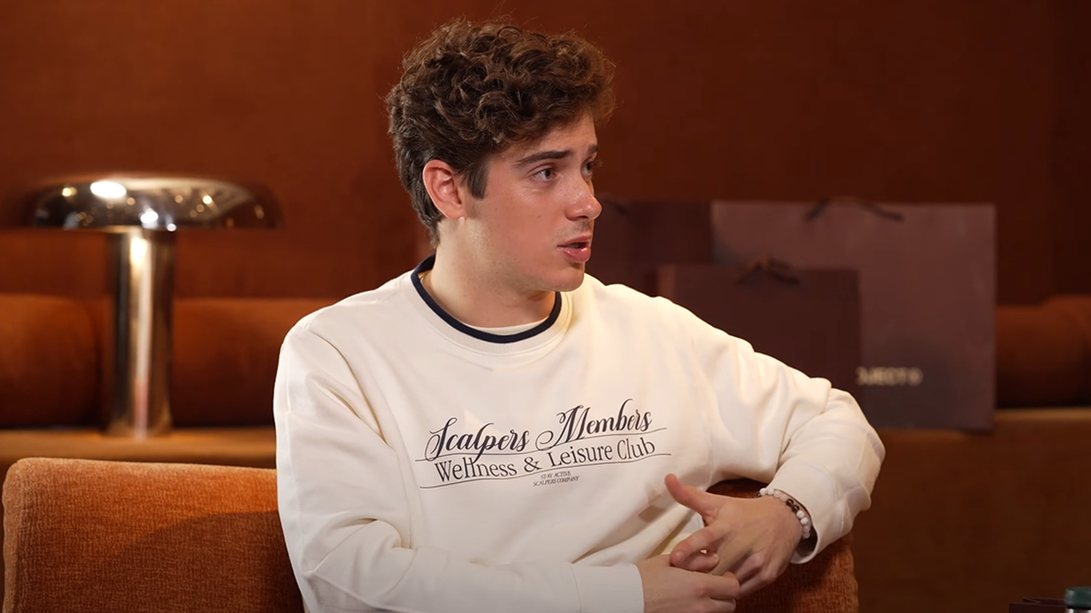 Franco Colapinto told what would be dedicated if he were not a formula 1 pilot