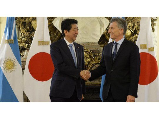 Macri recibió al primer ministro de Japón, quien destacó la política económica
