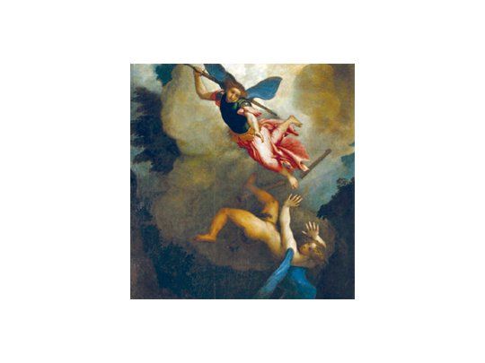 Imágenes como ésta de Lorenzo Lotto de la muestra “Meraviglie dalle Marche II” , además de anonadar con su belleza, pueden cumplir con una función utilitaria ya que suelen relatar convincentes historias a la gente.