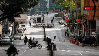 Carcas amaneció este domingo insualmente vacía. Carcas amaneció este domingo insualmente vacía.