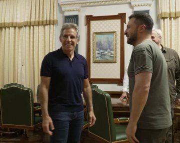 Ben Stiller al presidente Volodimir Zelenski: Eres mi héroe