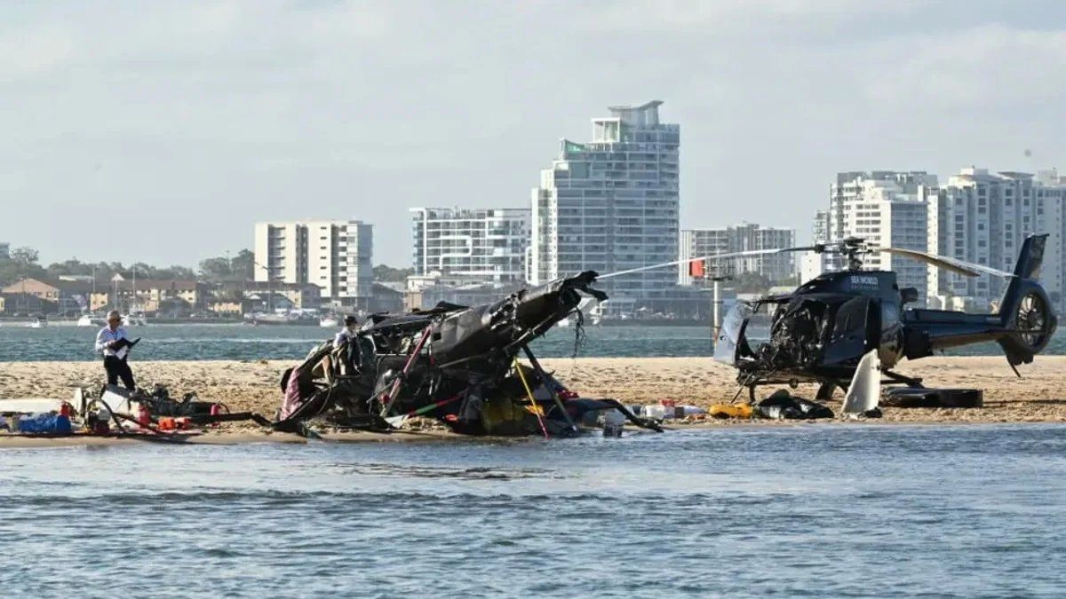 Helicopter crash leaves four dead, three injured in Australia