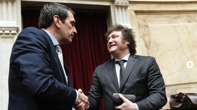 El diputado nacional Pablo Cervi acompaño desde el kilómetro cero a la gestión del presidente Javier Milei.&nbsp;