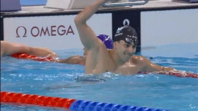 Iñaki Basiloff se consagró en los Juegos Paralímpicos.