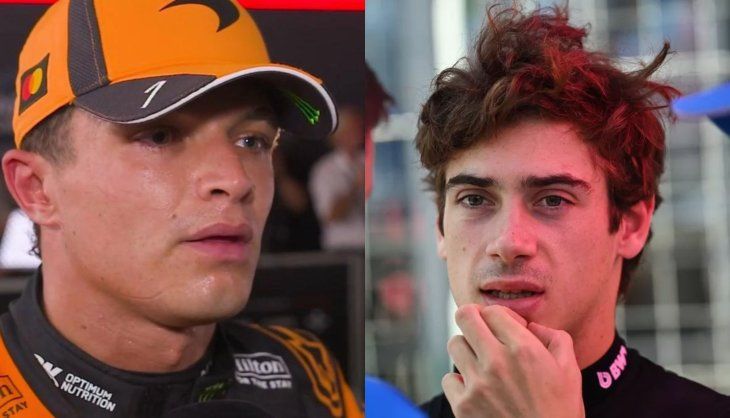 Lando Norris se disculpó con Colapinto por sus declaraciones posteriores a la carrera. Lando Norris se disculpó con Colapinto por sus declaraciones posteriores a la carrera.