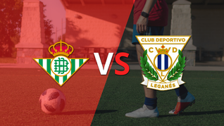 Con dos goles, Betis se impuso a Leganés en el estadio Benito Villamarín