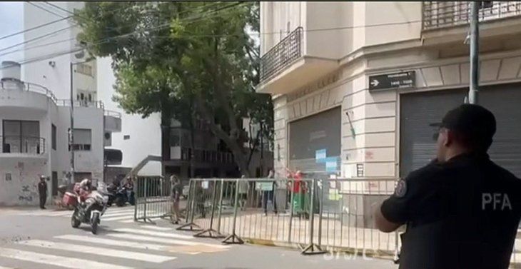 La persecución comenzó en San Telmo y terminó en la esquina de la casa de Cristina, en San José y Humberto Primo.