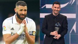 sin nombrarlo, messi le respondio a benzema con una foto en instagram