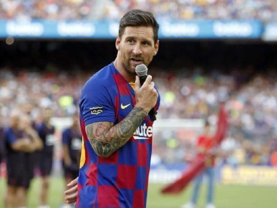 Messi rompió el silencio