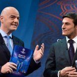 Zanetti, Cambiasso y Pastore salieron en defensa de Gianni Infantino por la disputa de la FIFA