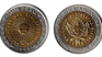1 Argentine peso coin 1 Argentine peso coin