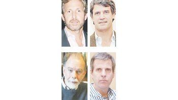 Rogelio Frigerio, Alfonso Prat Gay, Javier González Fraga y Martín Redrado.