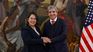 The Minitro Luis Caputo with Heidi Gómez, US business manager in Argentina. The Minitro Luis Caputo with Heidi Gómez, US business manager in Argentina.