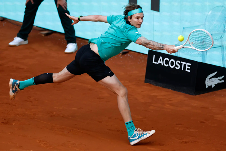 Bublik comes from great performance in Roland Garros 2025. Bublik comes from great performance in Roland Garros 2025.