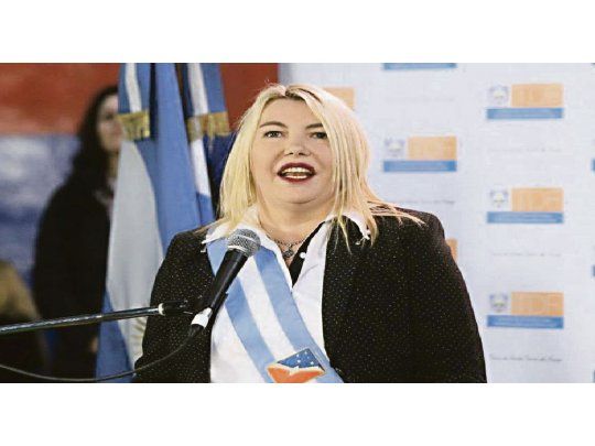 QUEJA. La gobernadora Bertone, muy dura con el canciller Faurie.
