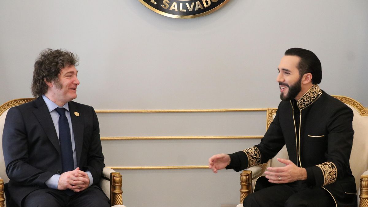 Nayib Bukele arrived in Argentina and will meet with Javier Milei on Monday