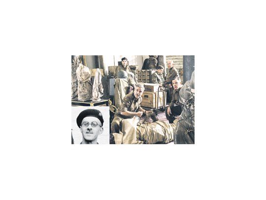 “The Monuments Men” recrea la epopeya de un grupo de expertos que rescataron, al fin de la Segunda Guerra, numerosas obras de arte que habían robado los nazis. Sin embargo, el guión sólo se ocupa de los norteamericanos y omite algunos peritos heroicos y protagónicos, como el inglés Ronald Balfour (izq.), que murió en sus pesquisas.