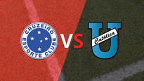 el partido se pone 1 a 0 a favor de cruzeiro