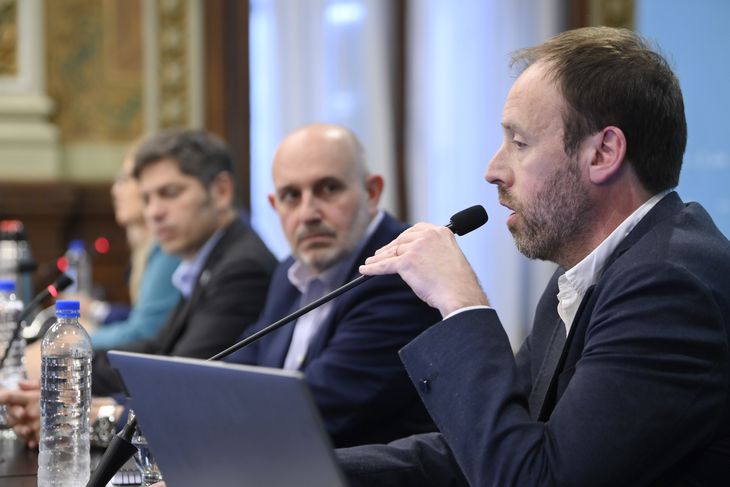 El ministro de Economía de la provincia de Buenos Aires, Pablo López. El ministro de Economía de la provincia de Buenos Aires, Pablo López.