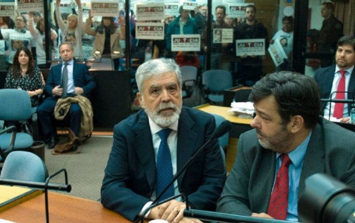 De Vido, en una audiencia del juicio por la Tragedia de Once. De Vido, en una audiencia del juicio por la Tragedia de Once.