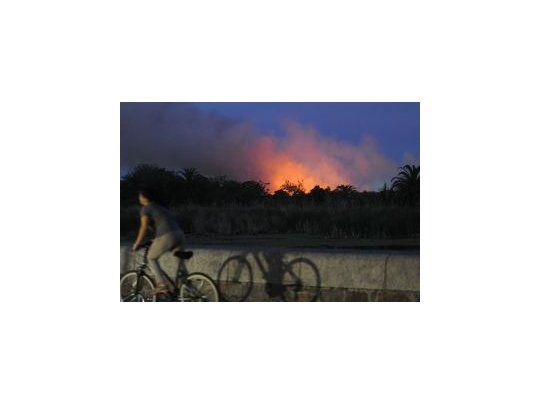 Incendio afectó a la Reserva Ecológica de la Ciudad