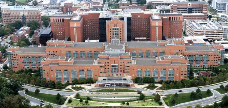 Los NIH en Bethesda, Washington DC, EEUU.