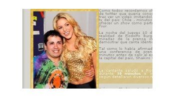 Shakira junto a Shakiro.
