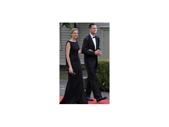 La infanta Cristina junto a su esposo, Iñaki Urdangarin.