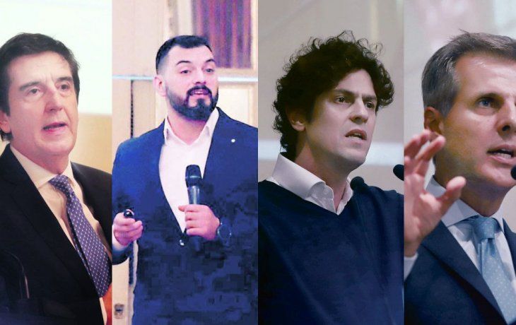Carlos Melconian,&nbsp;Emmanuel Álvarez Agis,&nbsp;Martín Lousteau y&nbsp;Martín Redrado.