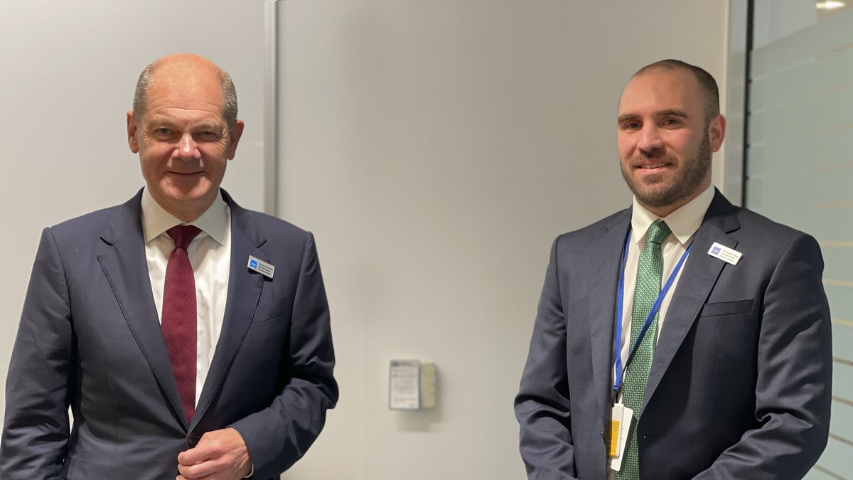 Guzmán met with Olaf Scholz, the main person in charge of forming a government in Germany