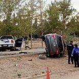 Así quedaron los vehículos tras el fatal accidente Así quedaron los vehículos tras el fatal accidente