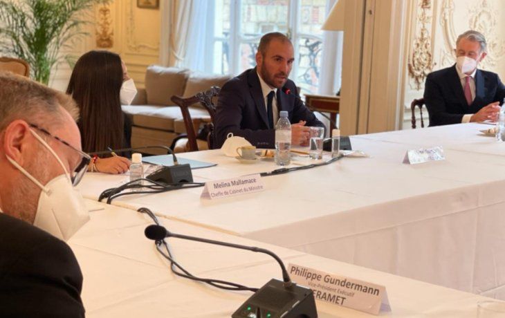 Guzmán se reunió con empresarios franceses con inversiones en Argentina